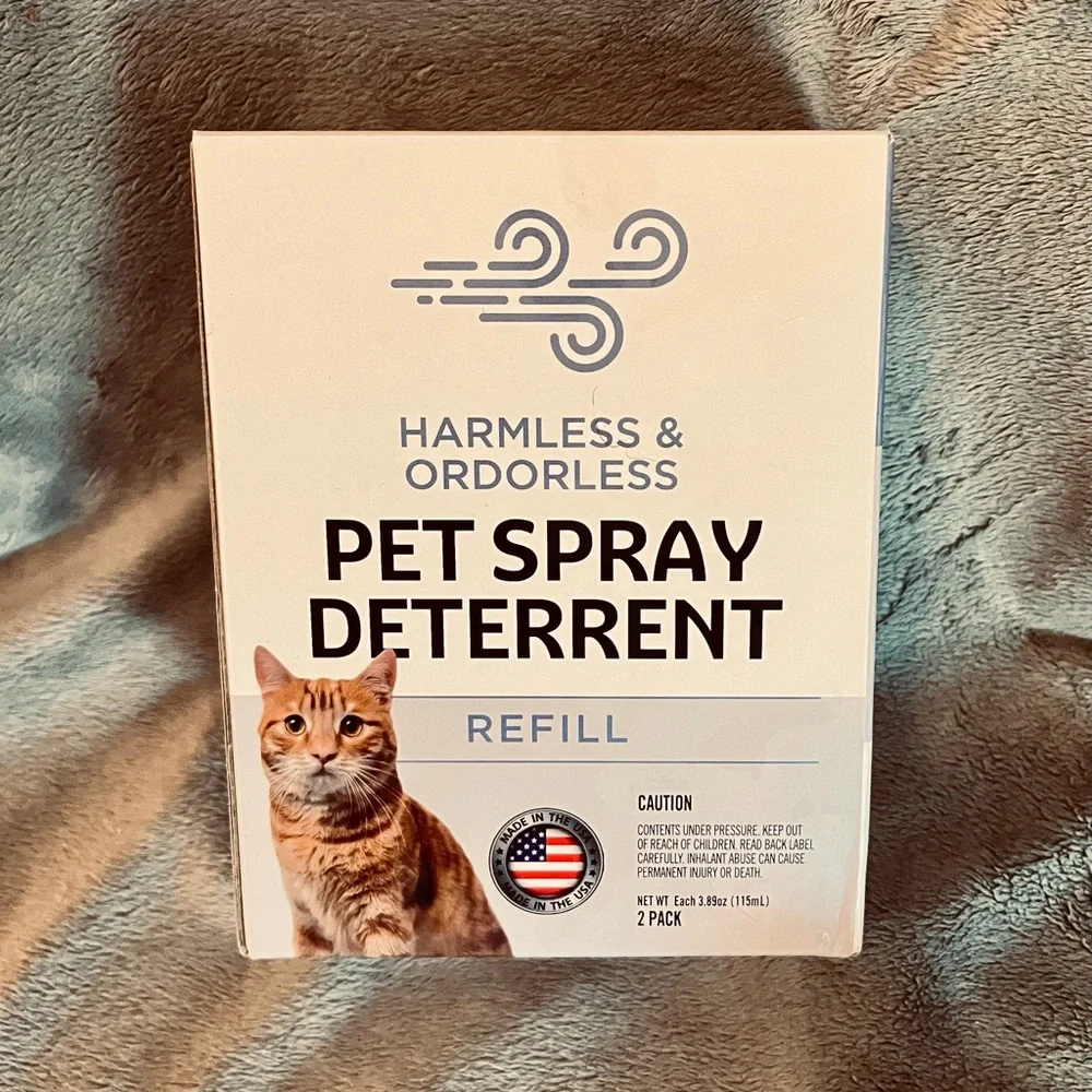 Harmless & Odorless Pet Spray Deterrent Refill - White - Picture 2 of 6